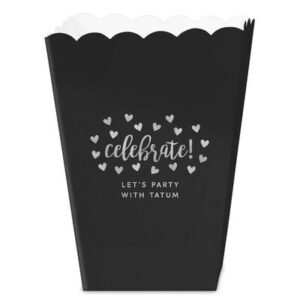 Hearts Mini Popcorn Boxes