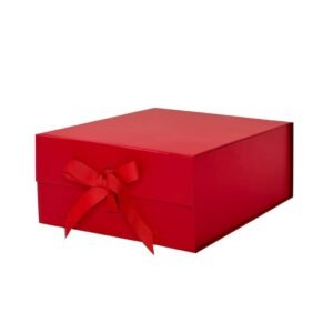 red-medium-square-magnetic-gift-boxes-with-changeable-ribbon