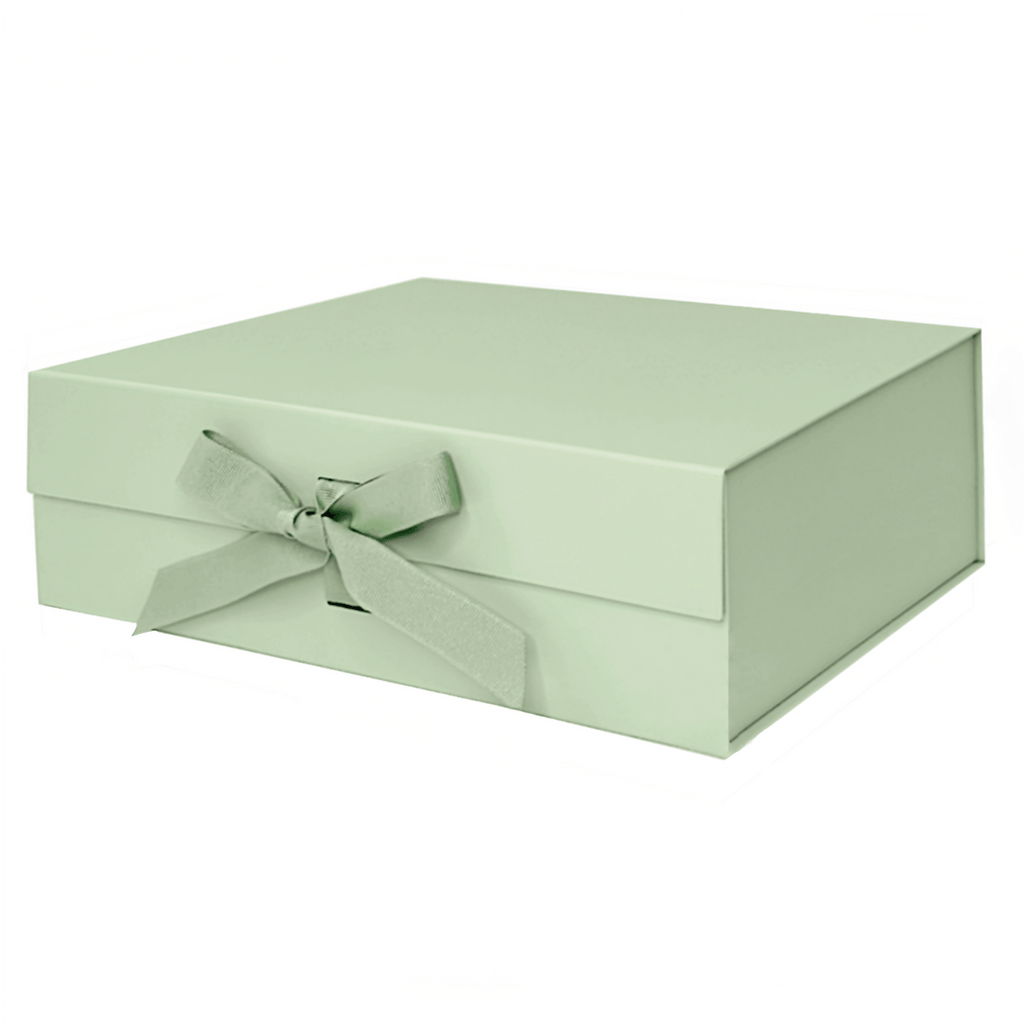 sage-green-a4-deep-magnetic-gift-boxes-with-changeable-ribbon